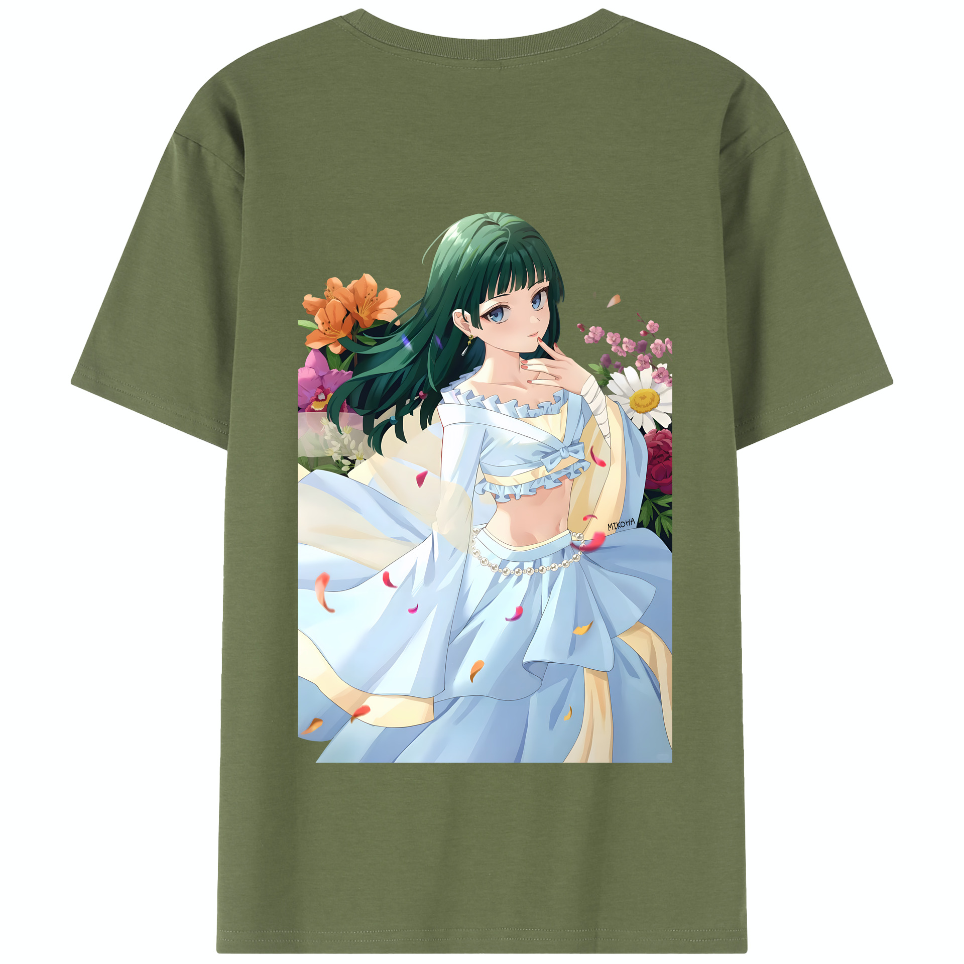 （画像用） 薬屋のひとりごと The Apothecary Diaries 綿100％半袖Tシャツ（背面プリント）